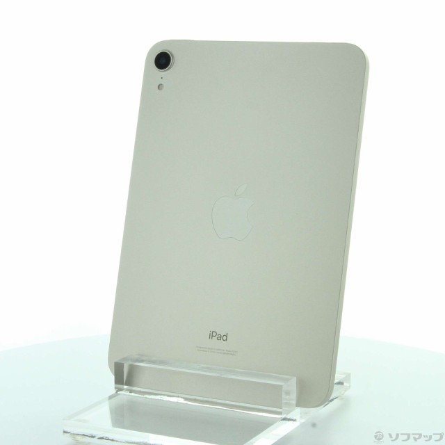 中古)Apple iPad mini 第6世代 64GB スターライト MK7P3J A Wi