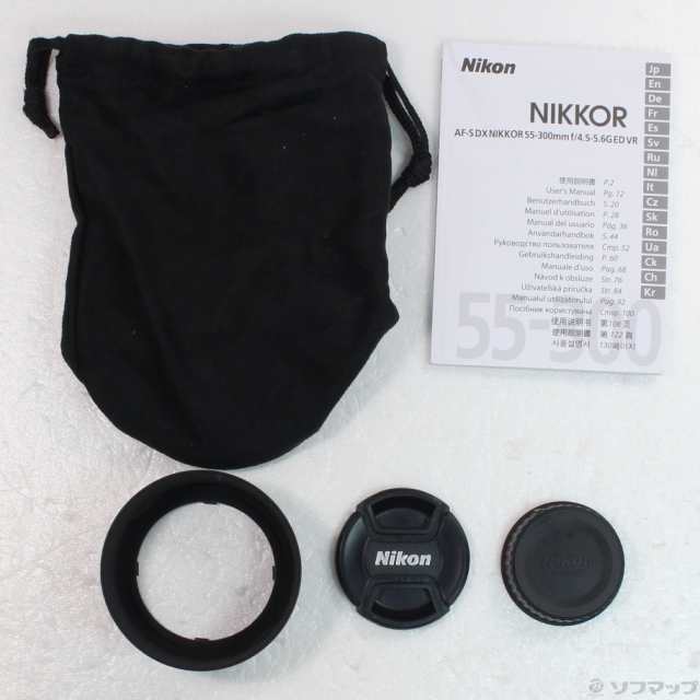 中古)Nikon Nikon AF-S DX NIKKOR 55-300mm F4.5-5.6G ED VR(220-ud)の