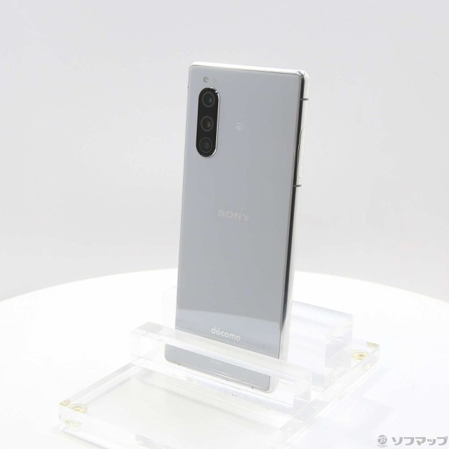 SONY Xperia 5 64GB グレー SO-01M docomoロック解除SIMフリー(252-ud)-