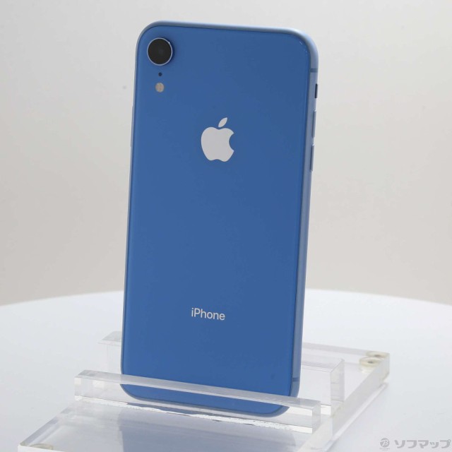 中古)Apple iPhoneXR 64GB ブルー MT0E2J/A SoftBank(295-ud)の通販は