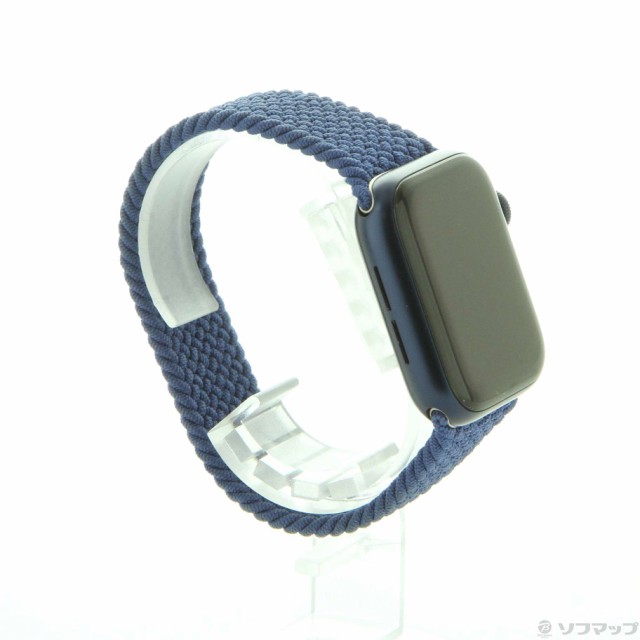 中古)Apple Apple Watch Series 6 GPS 40mm ブルーアルミニウムケース アトランティックブルーブレイデッドソロ