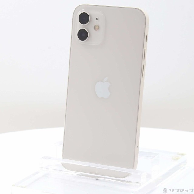 中古)Apple iPhone12 64GB ホワイト MGHP3J/A SIMフリー(258-ud