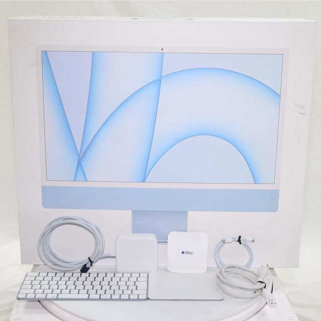 中古)Apple iMac 24-inch Mid 2021 MJV93J/A Apple M1 8コアCPU_7コア