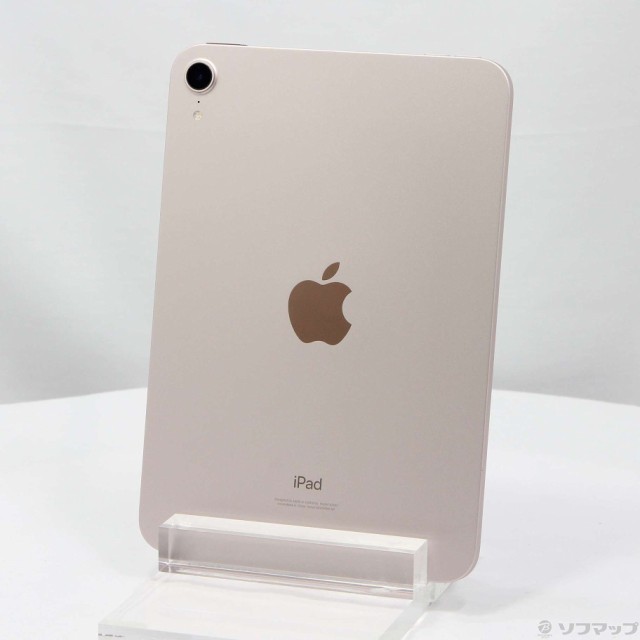 (中古)Apple iPad mini 第6世代 64GB ピンク MLWL3J A Wi-Fi(344-ud)