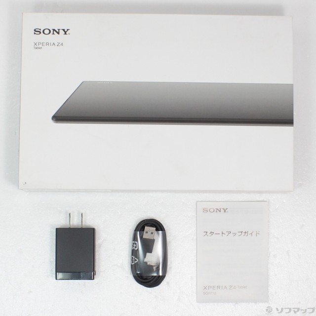 中古)SONY Xperia Z4 Tablet 32GB ホワイト SGP712JPW Wi-Fi(305-ud