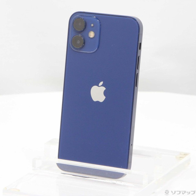 中古)Apple iPhone12 mini 64GB ブルー MGAP3J/A SIMフリー(344-ud)の ...