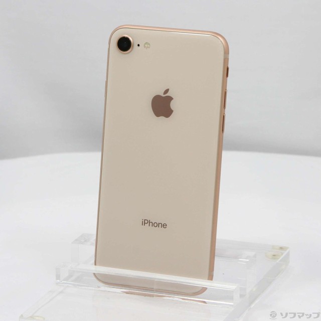 中古)Apple iPhone8 64GB ゴールド MQ7A2J/A SIMフリー(352-ud)の通販