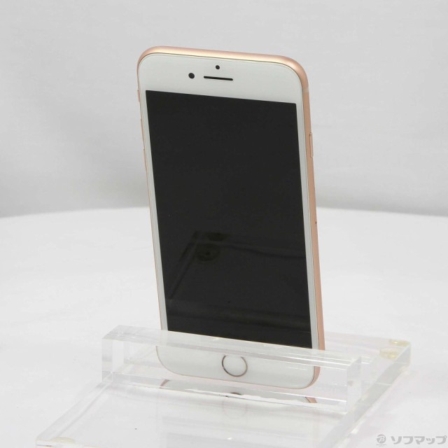 中古)Apple iPhone8 64GB ゴールド MQ7A2J/A SIMフリー(352-ud)の通販