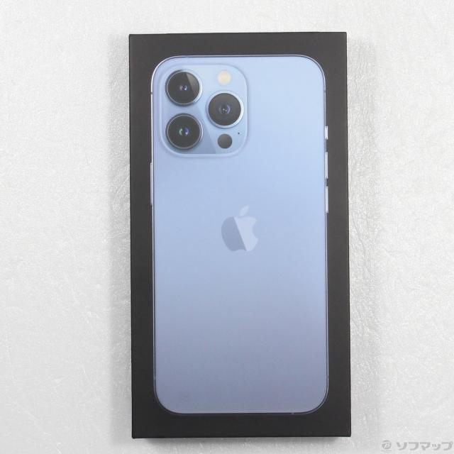 中古)Apple iPhone13 Pro 128GB シエラブルー MLUK3J/A SIMフリー(377 
