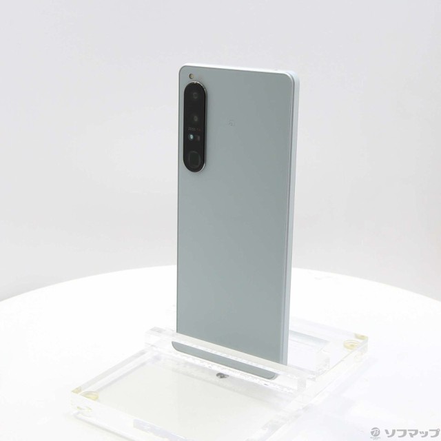 中古)SONY Xperia 1 IV 256GB アイスホワイト SOG06 auロック解除SIM