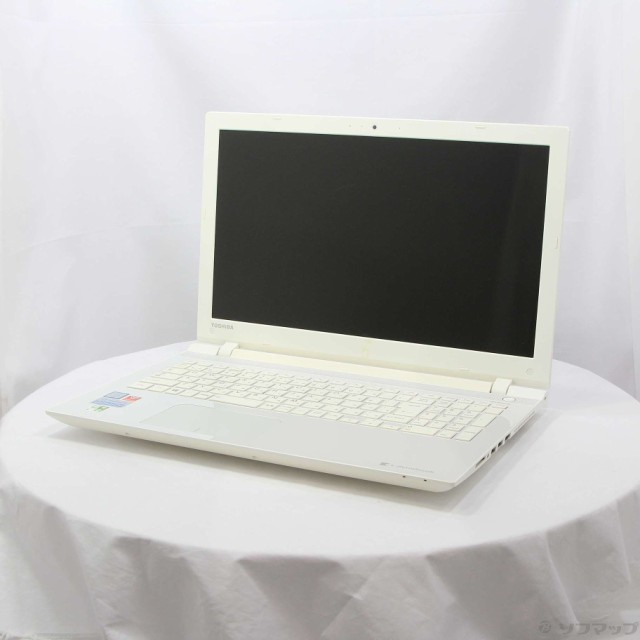 (中古)TOSHIBA 格安安心パソコン dynabook AZ35/VW PAZ35VW-SJA リュクスホワイト (Windows 10)(295-ud)