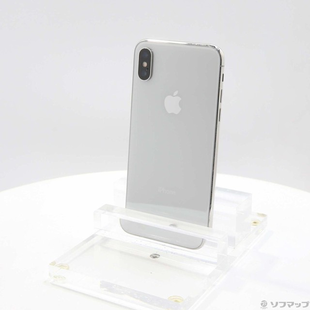 中古)Apple iPhoneX 64GB シルバー NQAY2J/A SIMフリー(220-ud)の通販