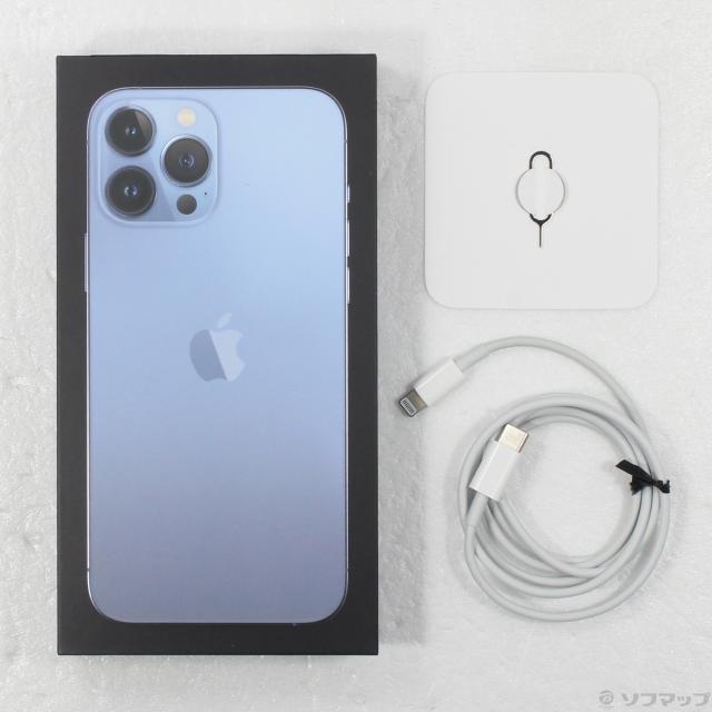 中古)Apple iPhone13 Pro Max 512GB シエラブルー MLJX3J/A SIM