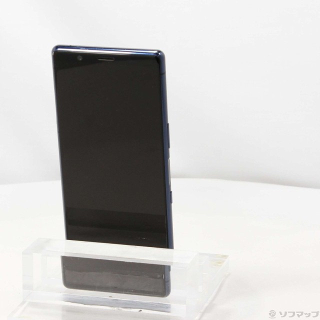 中古)SONY Xperia 5 64GB ブルー SO-01M docomoロック解除SIMフリー ...