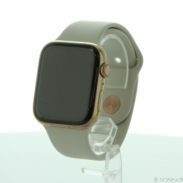 中古)Apple Apple Watch Series 4 GPS + Cellular 44mm ゴールド