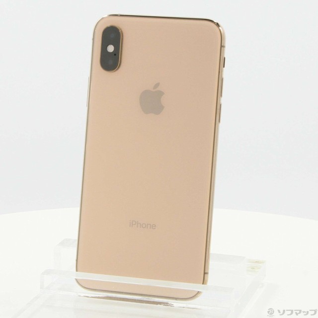 中古)Apple iPhoneXS 256GB ゴールド MTE22J/A SIMフリー(344-ud)の