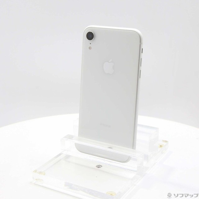 中古)Apple iPhoneXR 64GB ホワイト MT032J/A SIMフリー(269-ud)の通販