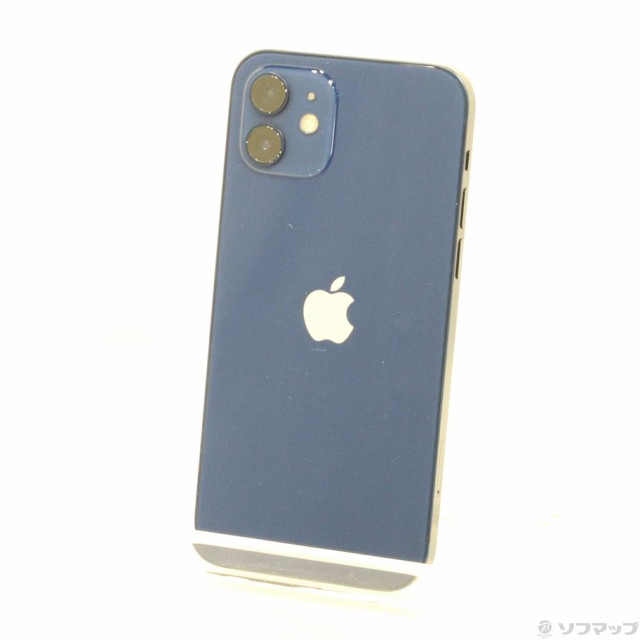 中古)Apple (展示品) iPhone12 64GB ブルー 3H518J/A SIMフリー(269-ud