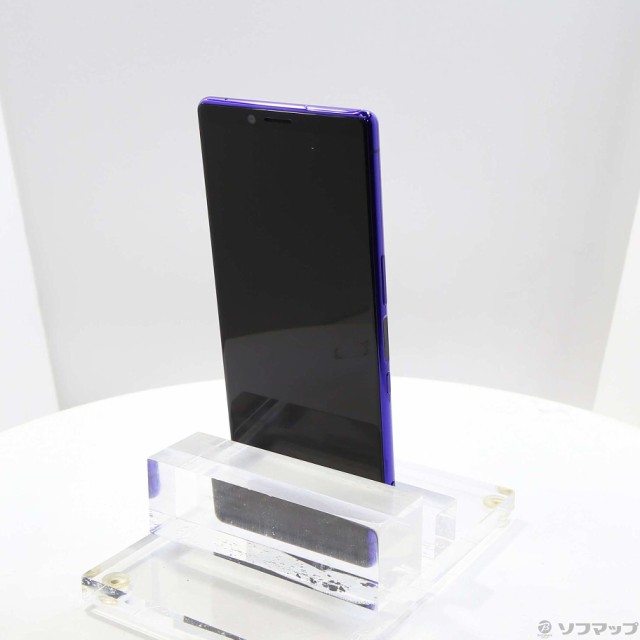 中古〕SONY(ソニー) Xperia 1 64GB パープル SOV40 auロック解除SIM ...