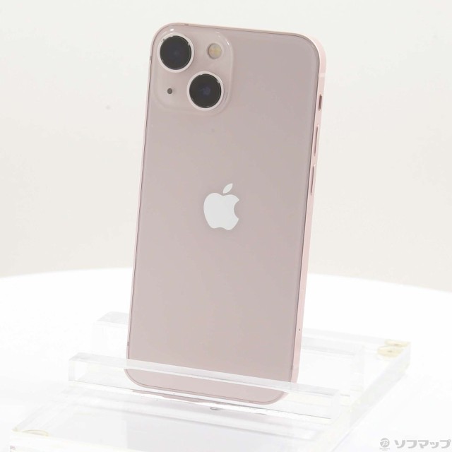 中古)Apple iPhone13 mini 128GB ピンク MLJF3J/A SIMフリー(276-ud)の