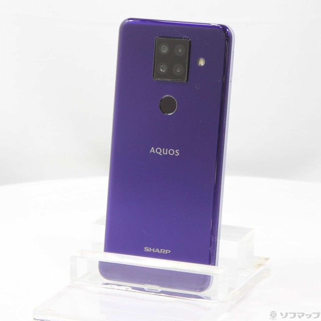 AQUOS sense4 plus パープル 128 GB au-