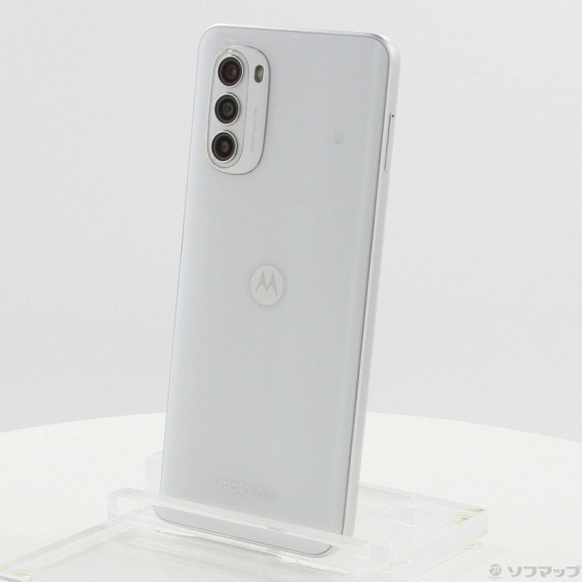 中古)Motorola moto g52j 5G 128GB パールホワイト PATM0001JP SIM ...