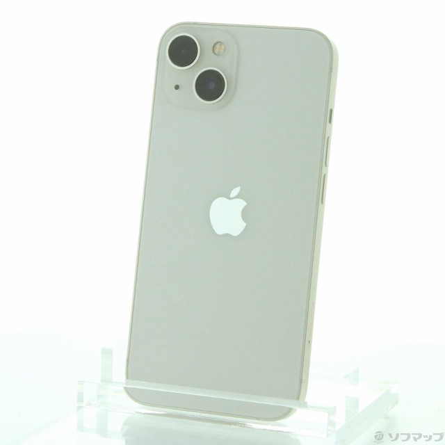 (中古)Apple iPhone13 128GB スターライト MLND3J/A SIMフリー(269-ud)