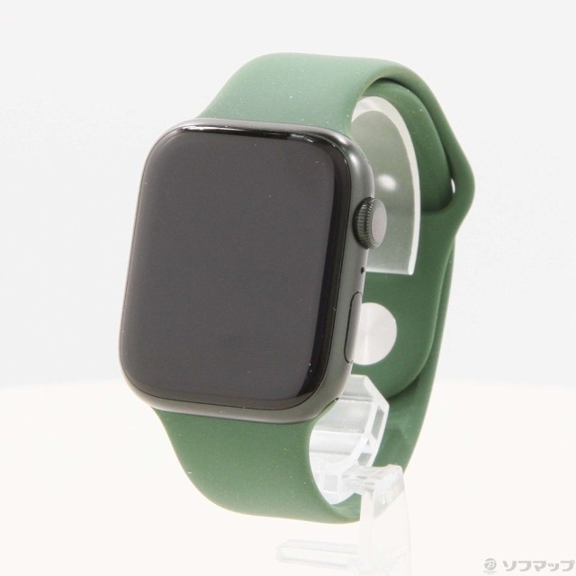 通販ショップ Apple Watch 7 グリーン45MM 本体 アルミ GPS