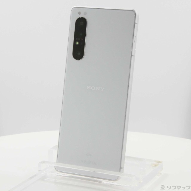 中古)SONY Xperia 1 II 128GB ホワイト SOG01 auロック解除SIMフリー ...