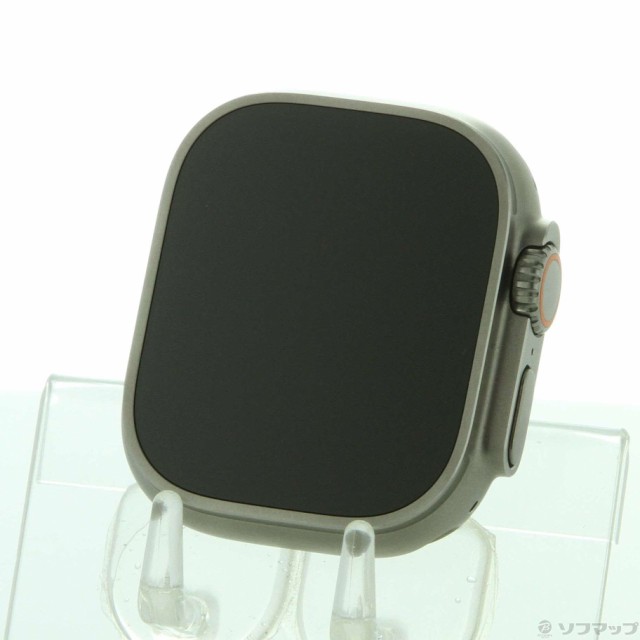 (中古)Apple Apple Watch Ultra GPS + Cellular 49mm チタニウムケース バンド無し(305-ud)