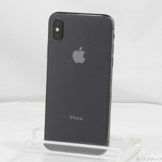 (中古)Apple iPhoneX 64GB スペースグレイ MQAX2J/A SIMフリー(276-ud)の通販は 26,466円