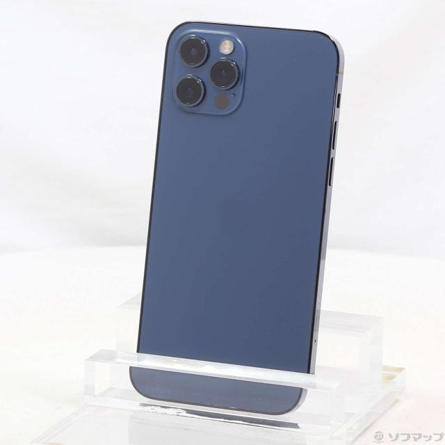 中古)Apple iPhone12 Pro 256GB パシフィックブルー MGMD3J/A