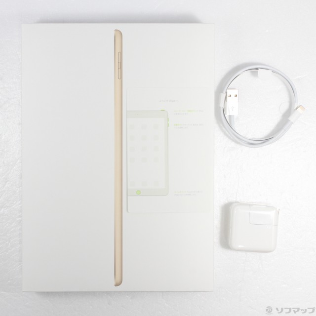 (中古)Apple iPad 第5世代 128GB ゴールド MPGW2J/A Wi-Fi(344-ud)｜au PAY マーケット