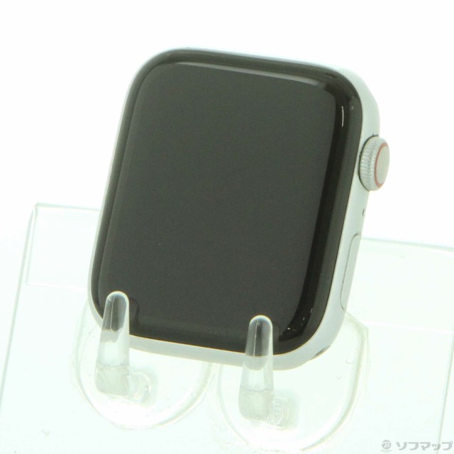 (中古)Apple Apple Watch Series 5 GPS + Cellular 44mm シルバーアルミニウムケース バンド無し(348-ud)