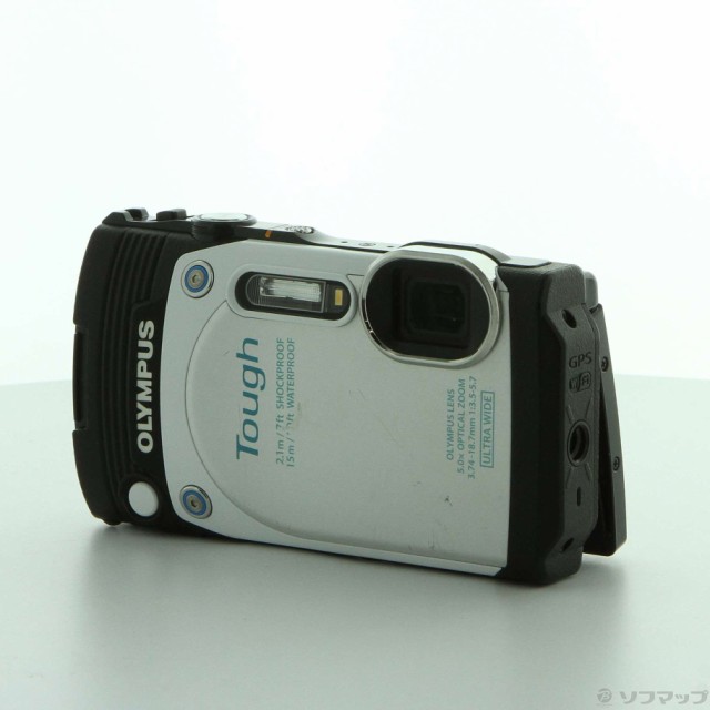 中古)OLYMPUS OLYMPUS STYLUS TG-870 Tough ホワイト(349-ud