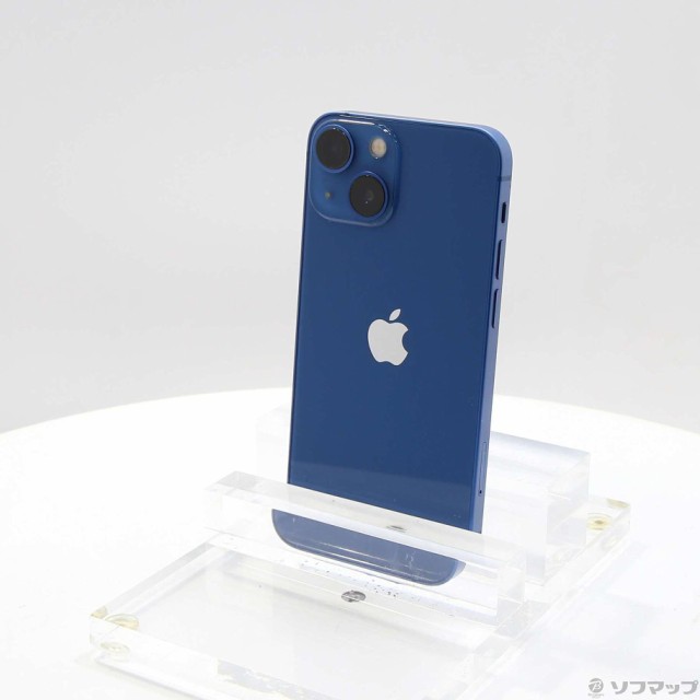 (中古)Apple iPhone13 mini 512GB ブルー MLJY3J/A SIMフリー(349-ud)