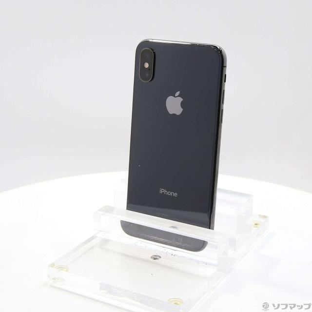 超美品】iPhoneXS 64Gスペースグレー 本体 + 付属品 中古)Apple