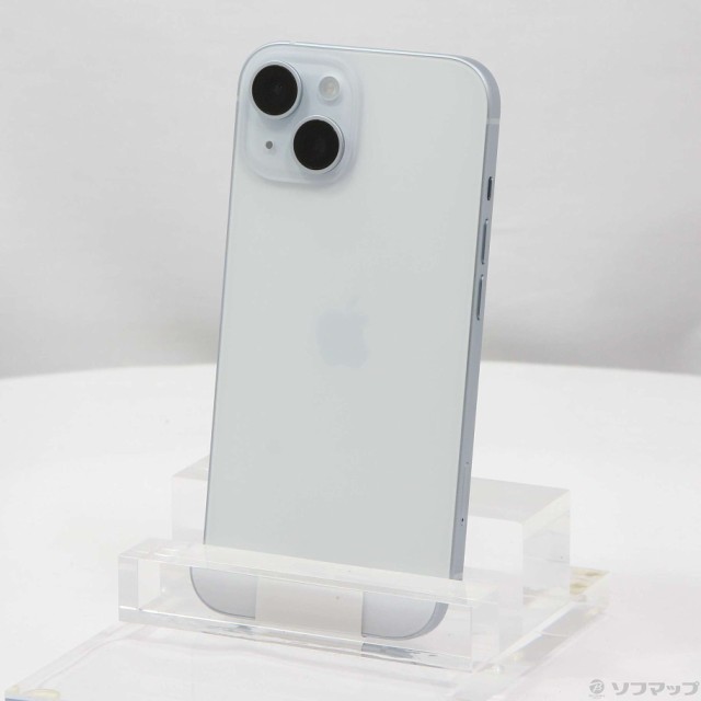 中古)Apple iPhone15 512GB ブルー MTMX3J/A SIMフリー(344-ud)の通販