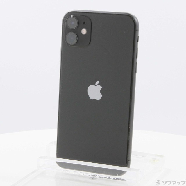 中古)Apple iPhone11 64GB ブラック MWLT2J/A SIMフリー(377-ud)の通販 ...