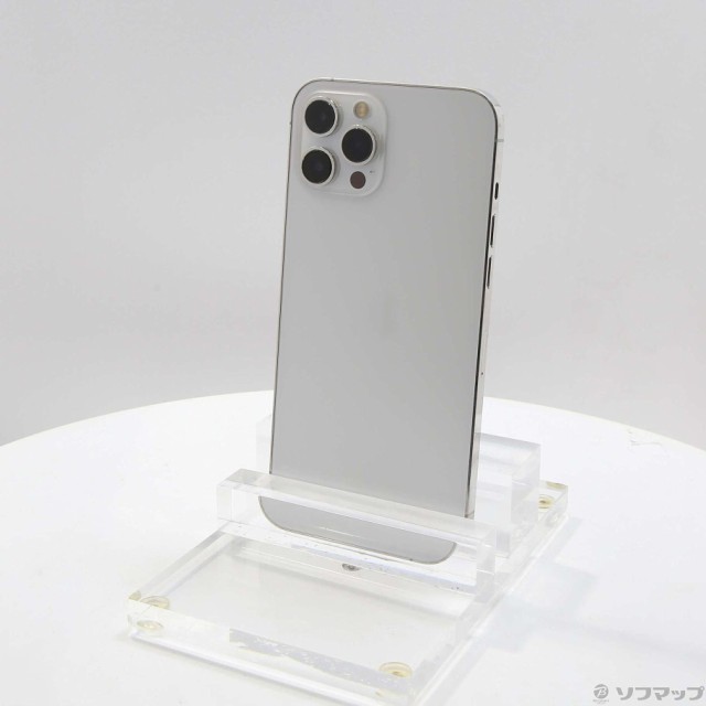 中古)Apple iPhone12 Pro Max 256GB シルバー MGD03J/A SIMフリー(349