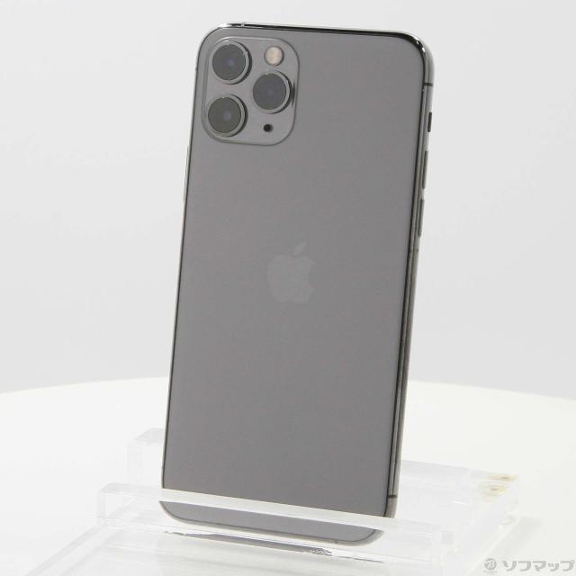 (中古)Apple iPhone11 Pro 256GB スペースグレイ MWC72J/A SIMフリー(348-ud)の通販は