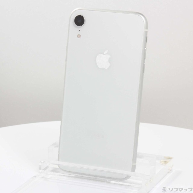 中古)Apple iPhoneXR 64GB ホワイト MT032J/A SIMフリー(384-ud)の通販 ...