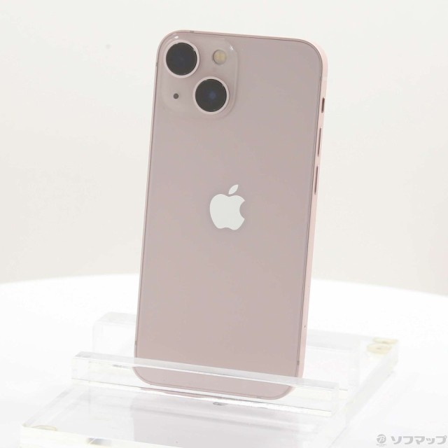 (中古)Apple iPhone13 mini 128GB ピンク MLJF3J/A SIMフリー(258-ud)