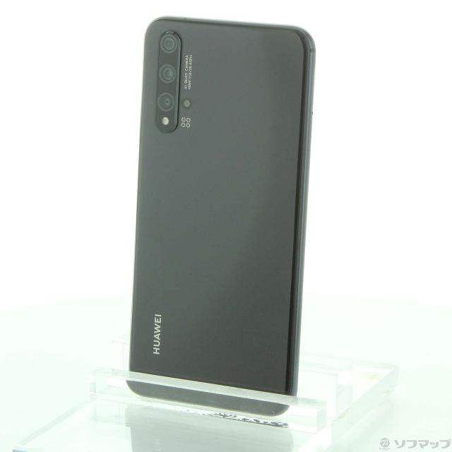 中古)HUAWEI HUAWEI nova 5T 128GB ブラック NOVA5TBLACK SIMフリー 