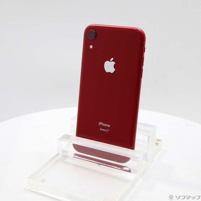 中古)Apple iPhoneXR 64GB プロダクトレッド MT062J/A SIMフリー(276