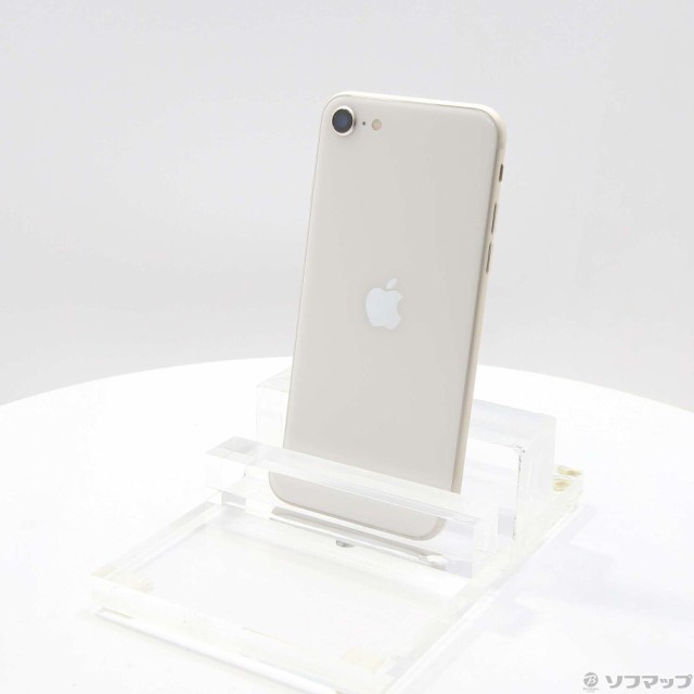 中古)Apple iPhone SE 第3世代 64GB スターライト MMYD3J/A SIMフリー(344-ud)の通販は - 携帯電話本体