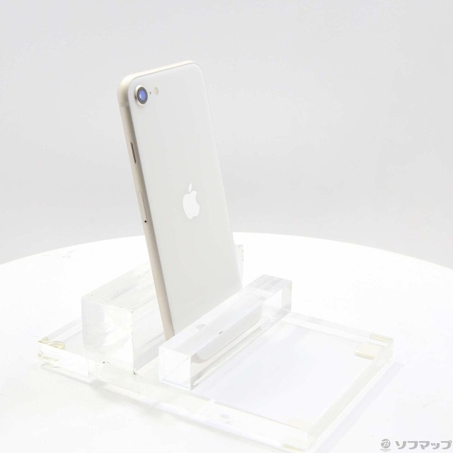 中古)Apple iPhone SE 第3世代 64GB スターライト MMYD3J/A SIMフリー(344-ud)の通販は - 携帯電話本体