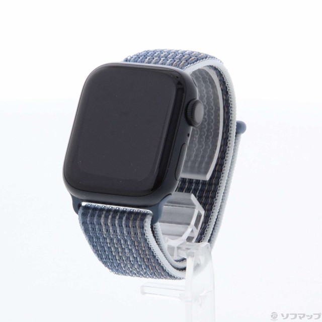 直販割引Apple Watch 8 GPS ミッドナイトアルミニウムケース 時計