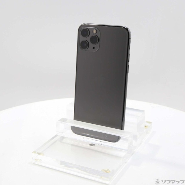 中古)Apple iPhone11 Pro 64GB スペースグレイ MWC22J/A SIMフリー(258