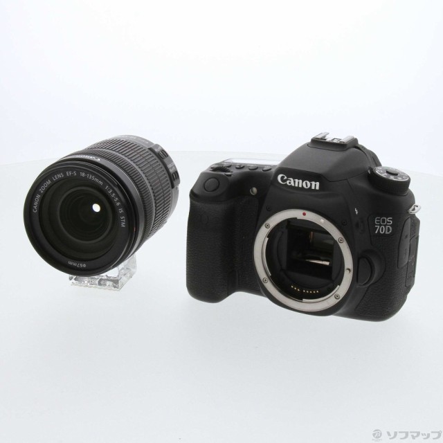 中古)Canon EOS 70D (W) EF-S18-135 IS STM レンズキット (2020万画素